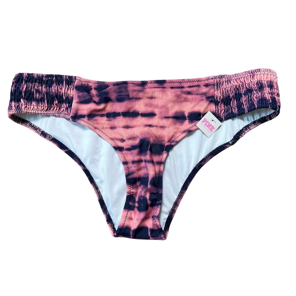 PINK Victoria's Secret Purple Pink Mini Cheekster Bikini Bottom Size M